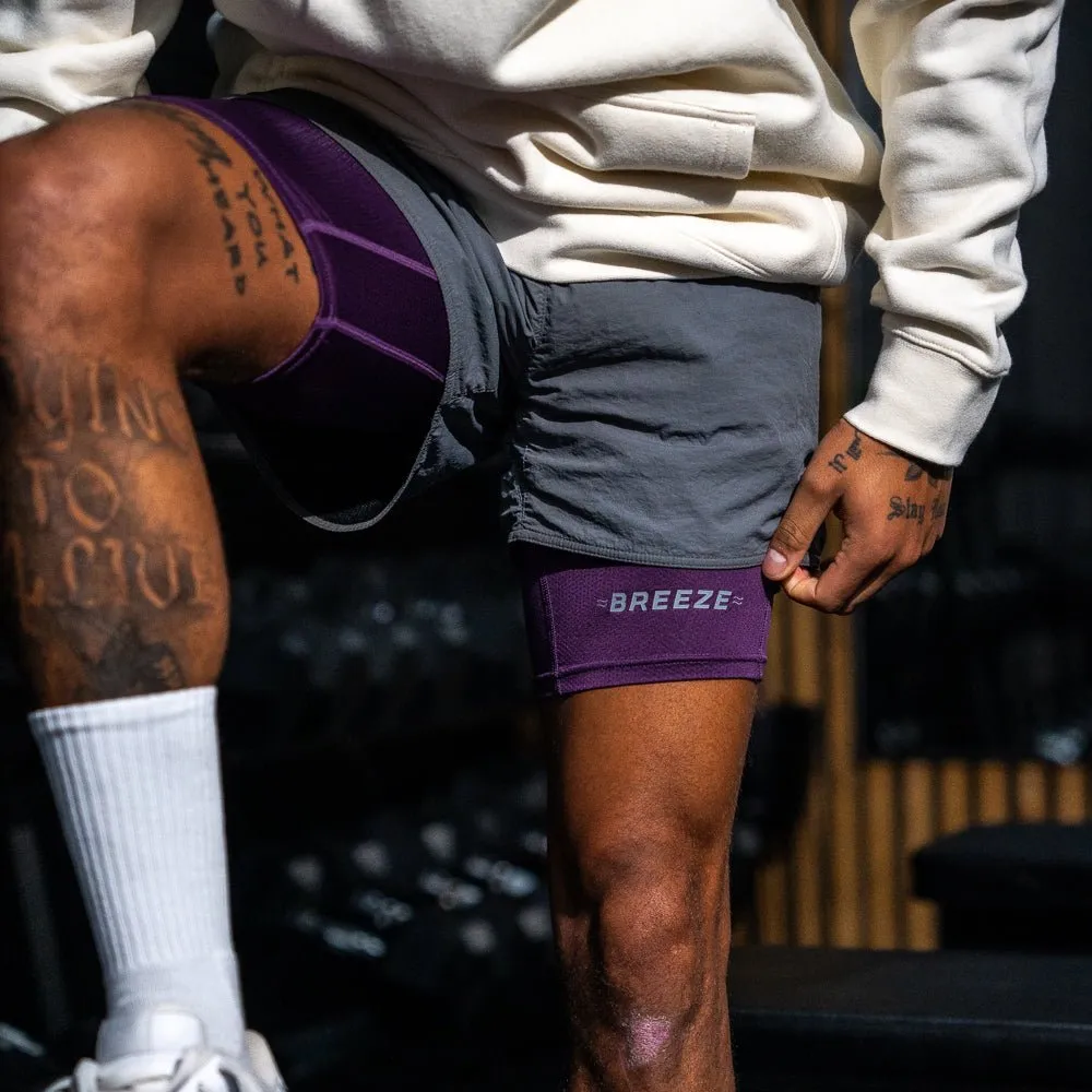 Purple Breeze Boxer Shorts