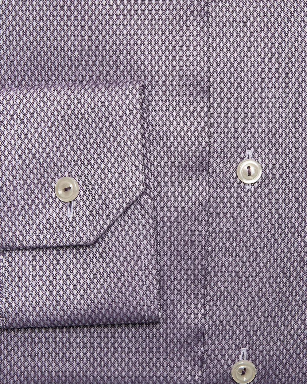 Purple Diamond Dobby Dress Shirt