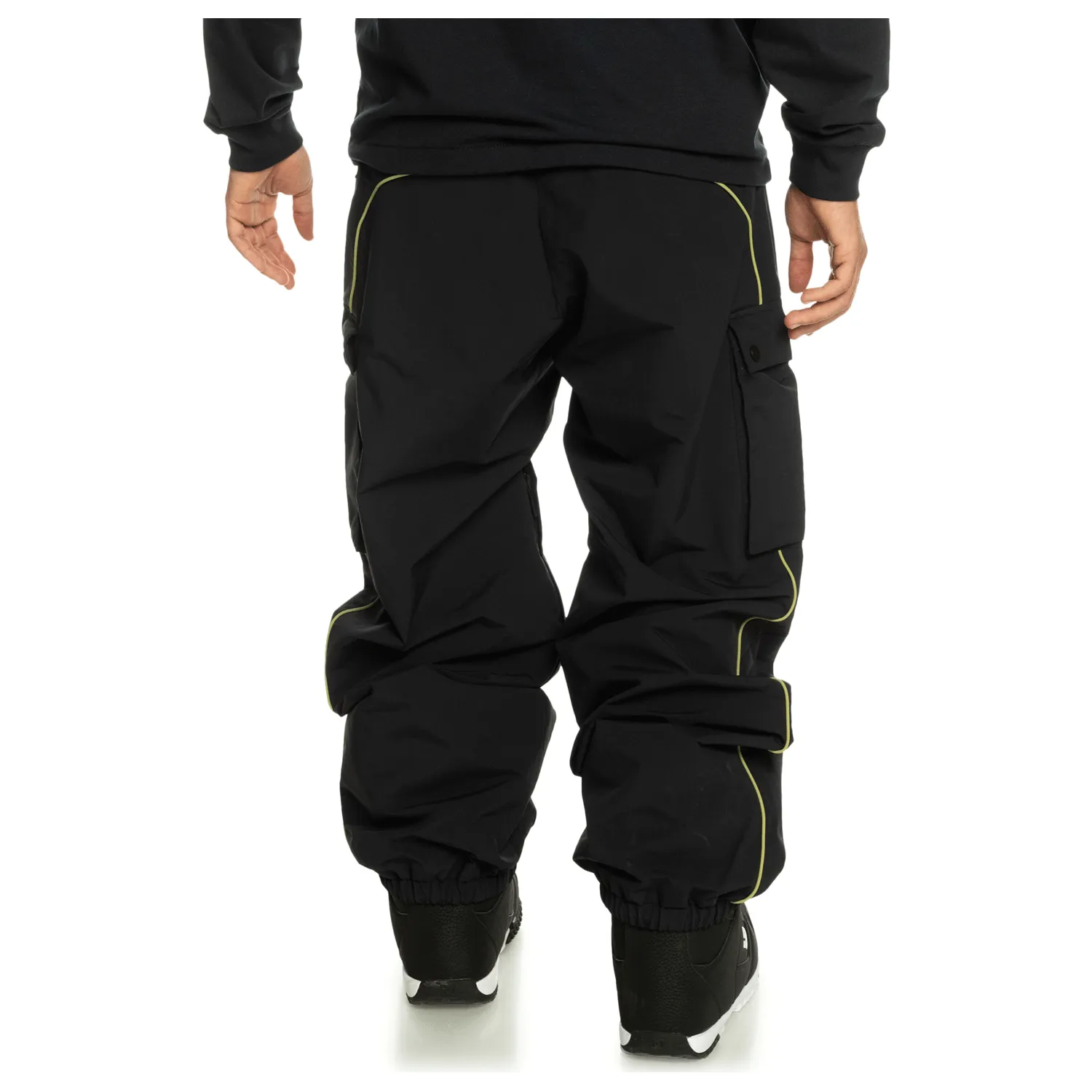 Quiksilver Men's Snow Down Cargo Pant 2024 True Black