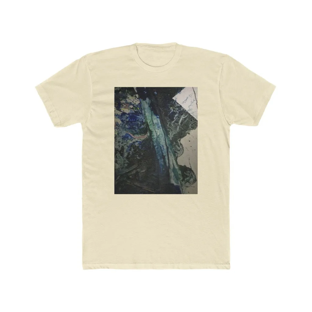 "Abstract From Art Room" - Men's Cotton Crew Tee
