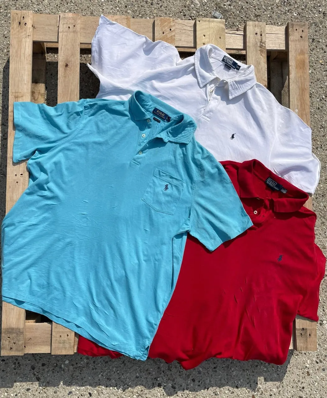 Ralph Lauren Polo Shirts Assorted Colours - 120 pcs