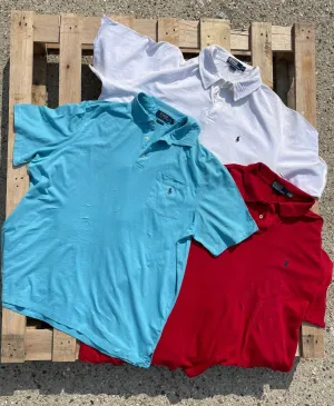 Ralph Lauren Polo Shirts Assorted Colours - 120 pcs