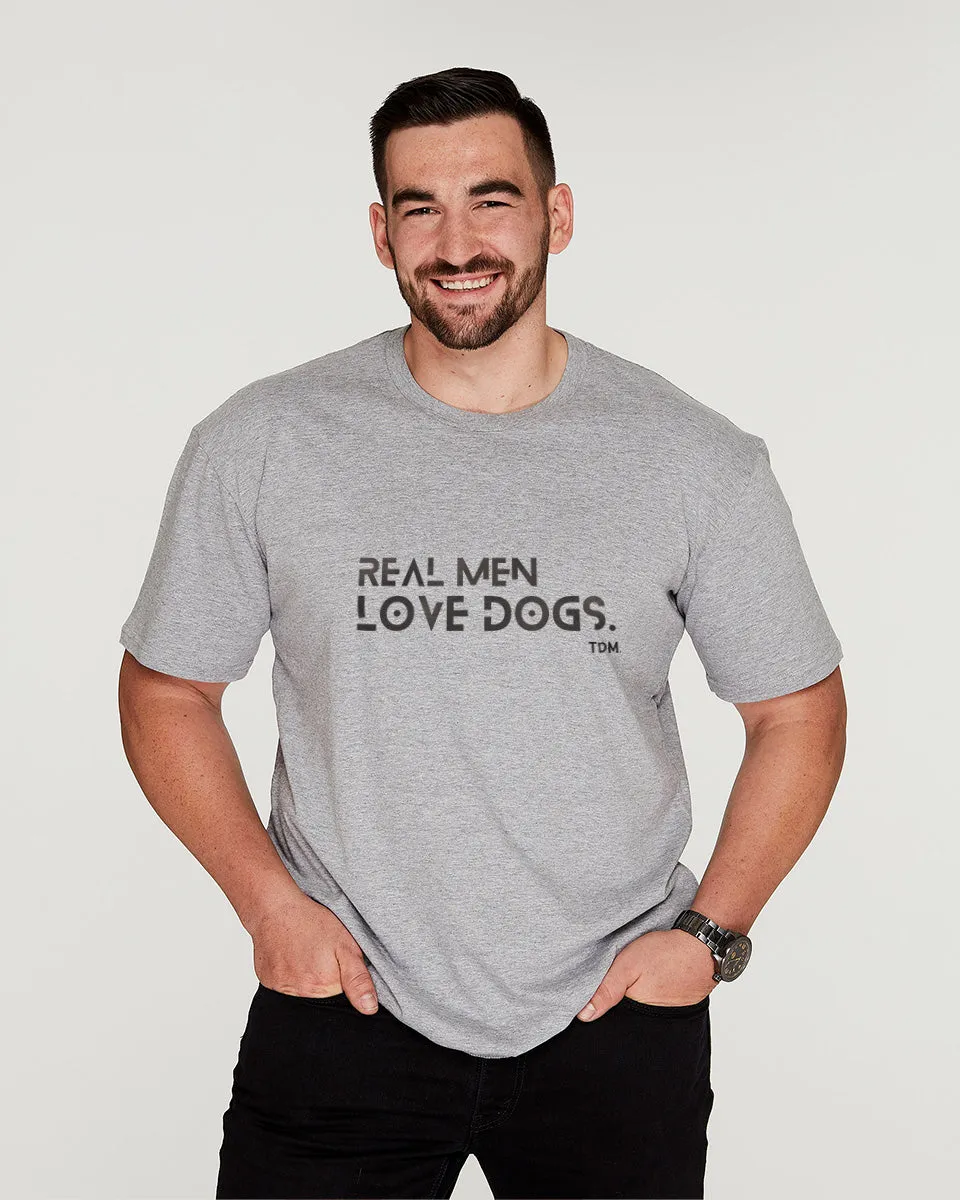 Real Men Love Dogs Mens T-Shirt