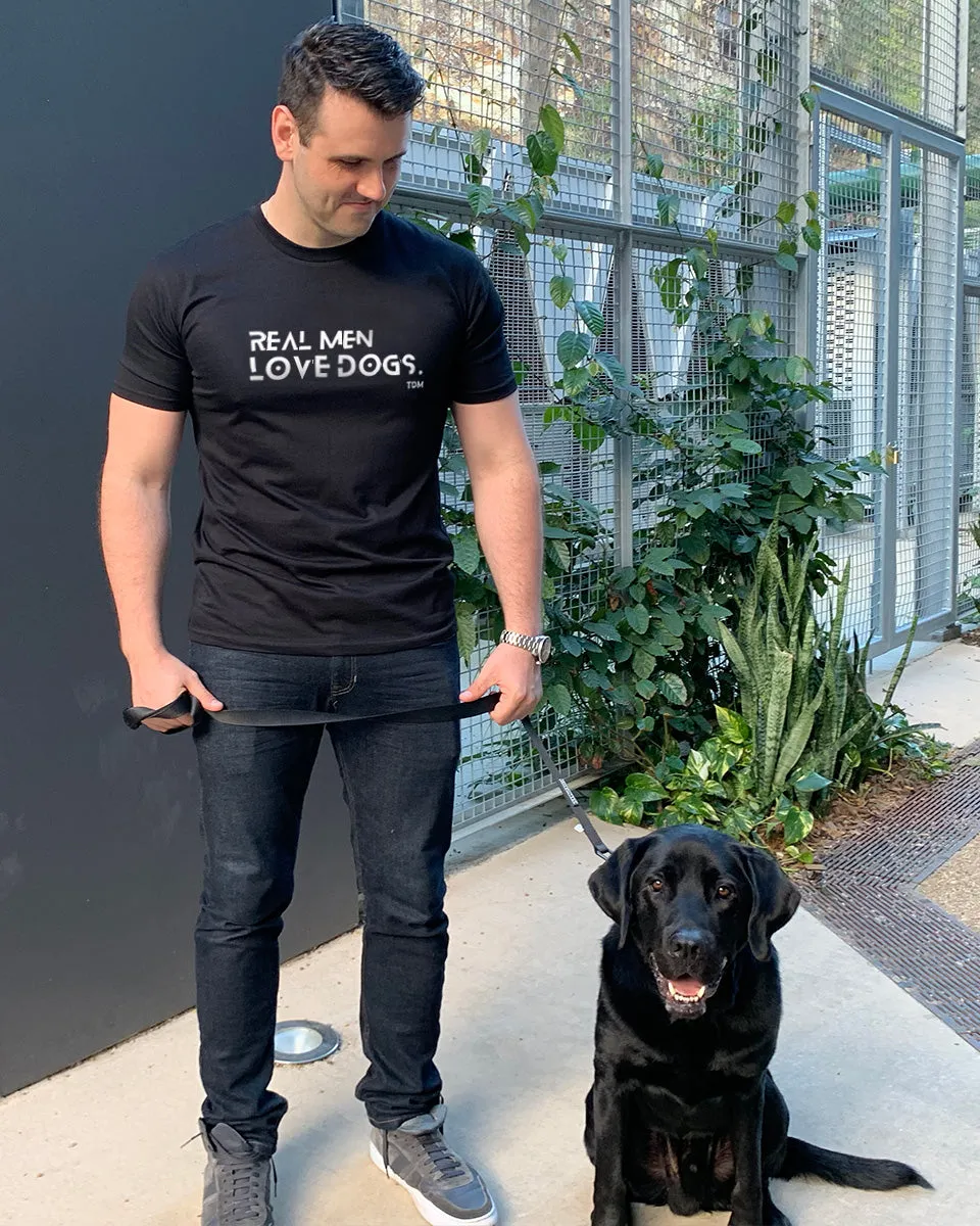 Real Men Love Dogs Mens T-Shirt
