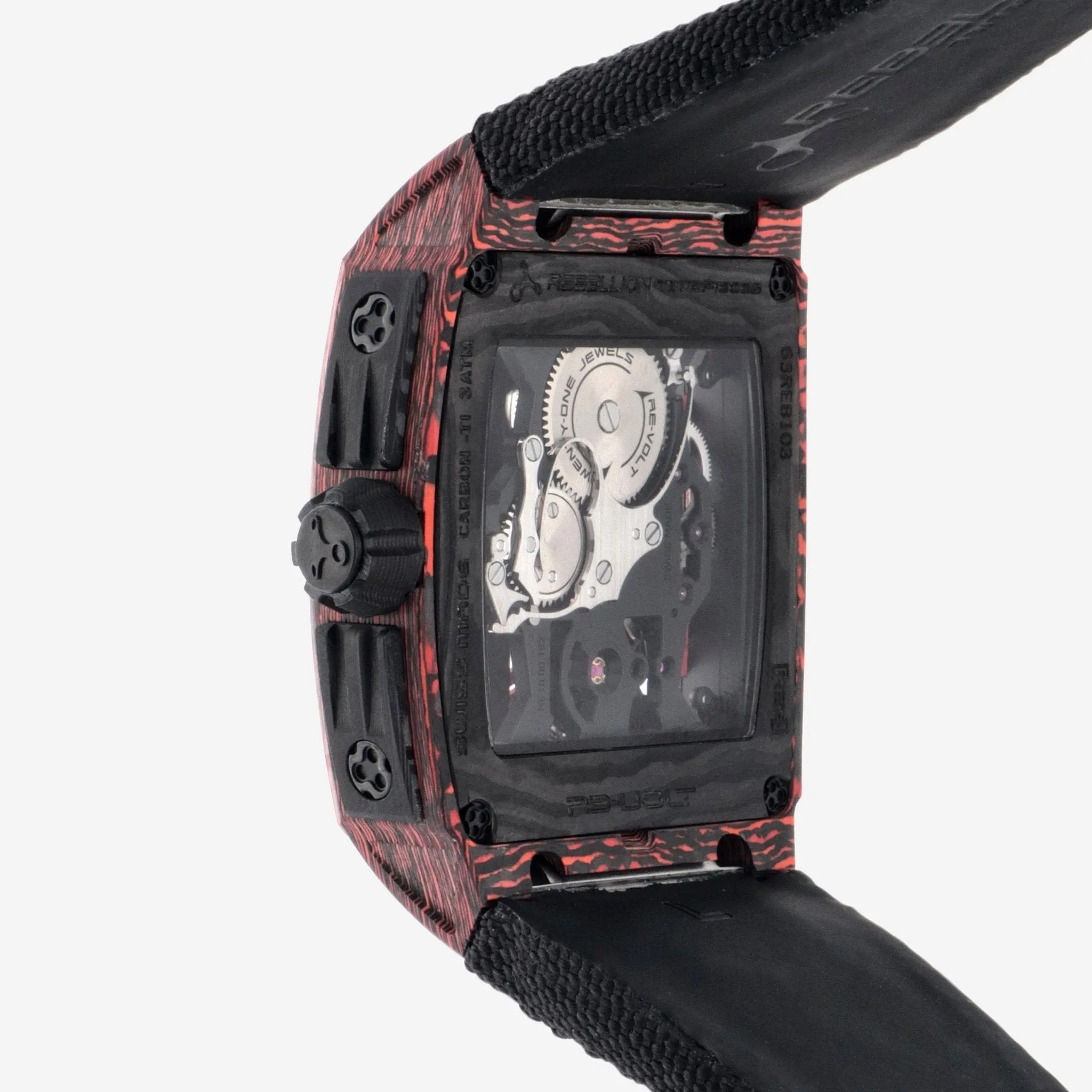 Rebellion Re-Volt Mars Valley Manual Wind Men's Watch RB.REV.3H.CA.MAV