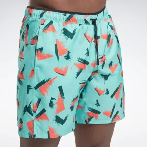 Reebok Apparel Men Graphic Speed 2.0 Shorts Seclte
