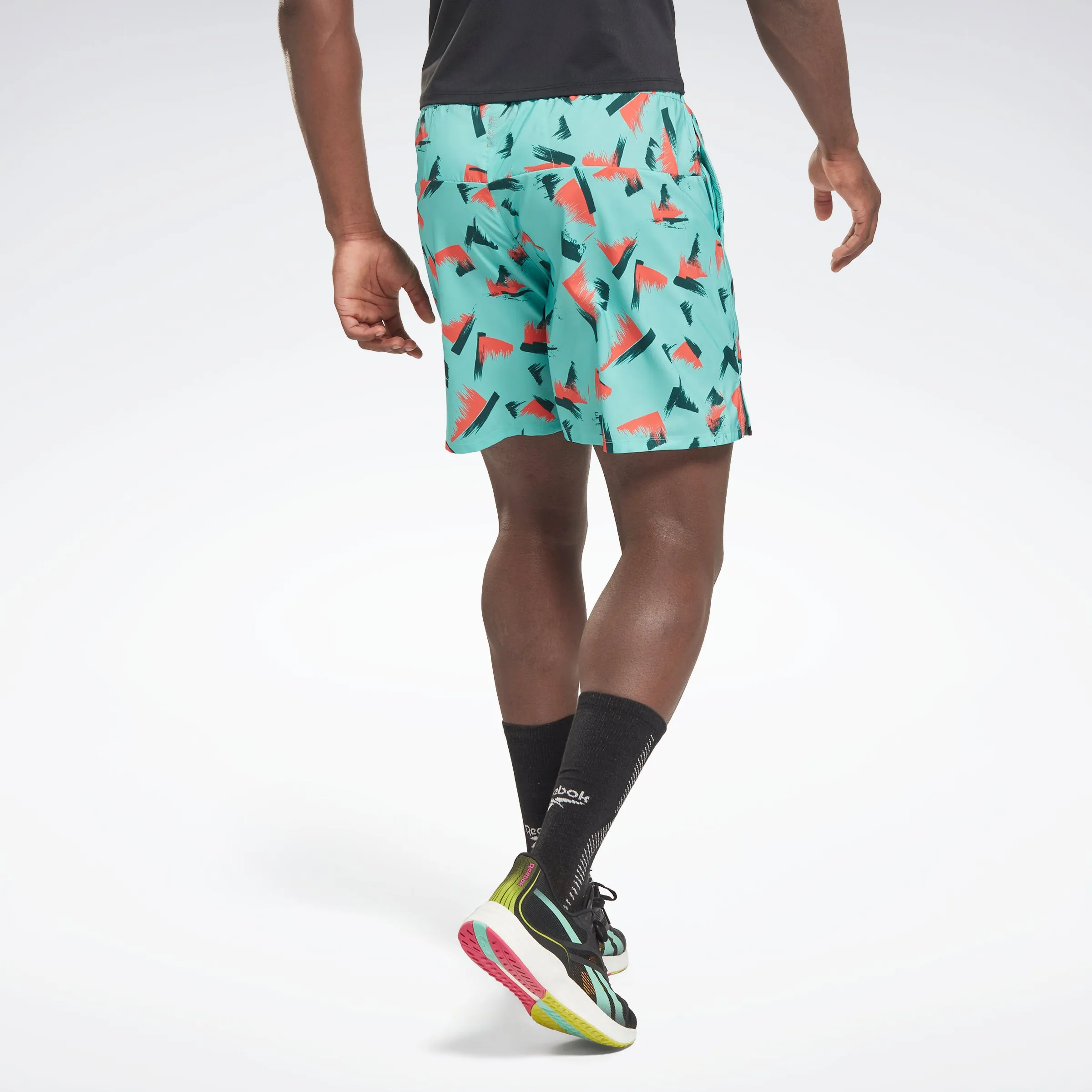 Reebok Apparel Men Graphic Speed 2.0 Shorts Seclte