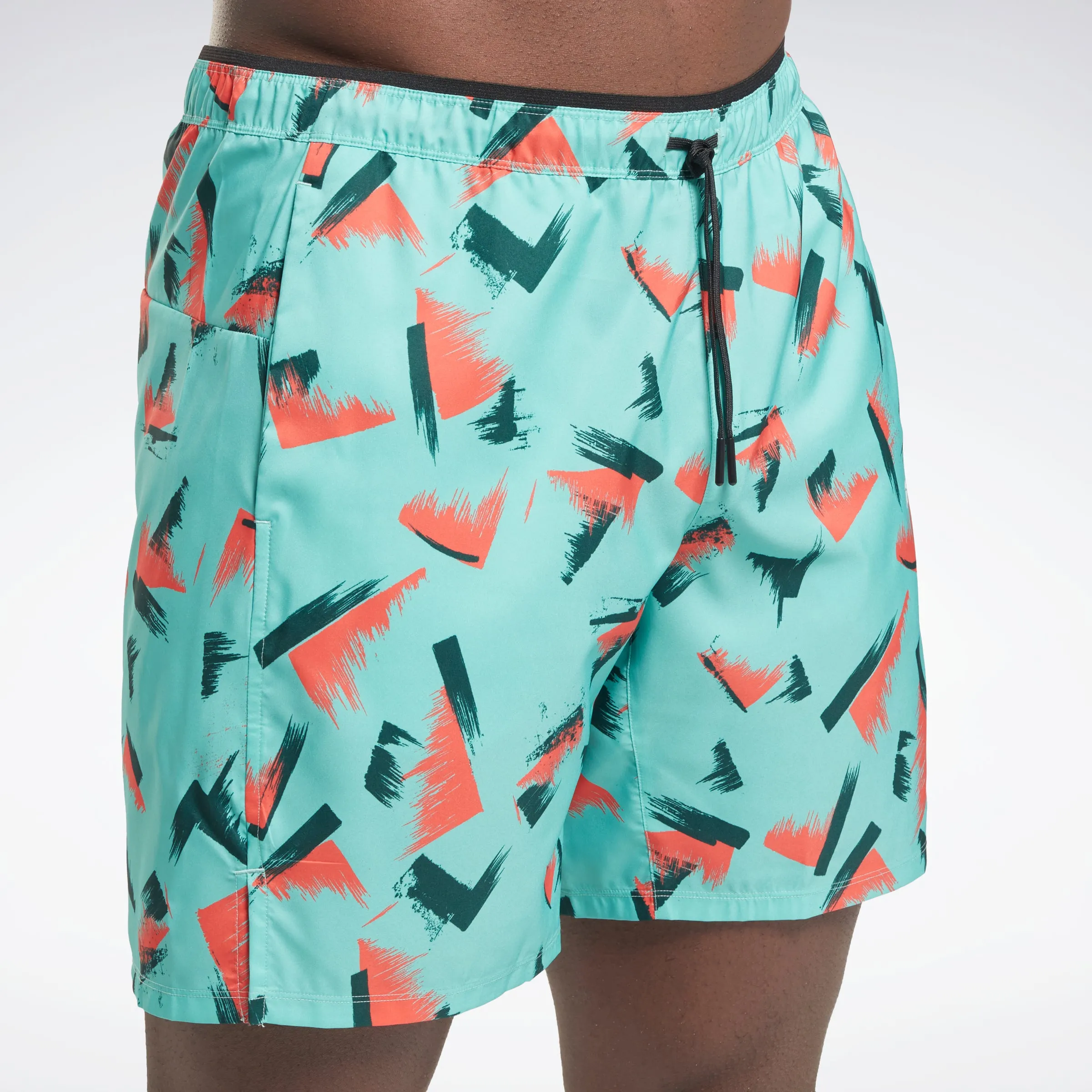 Reebok Apparel Men Graphic Speed 2.0 Shorts Seclte