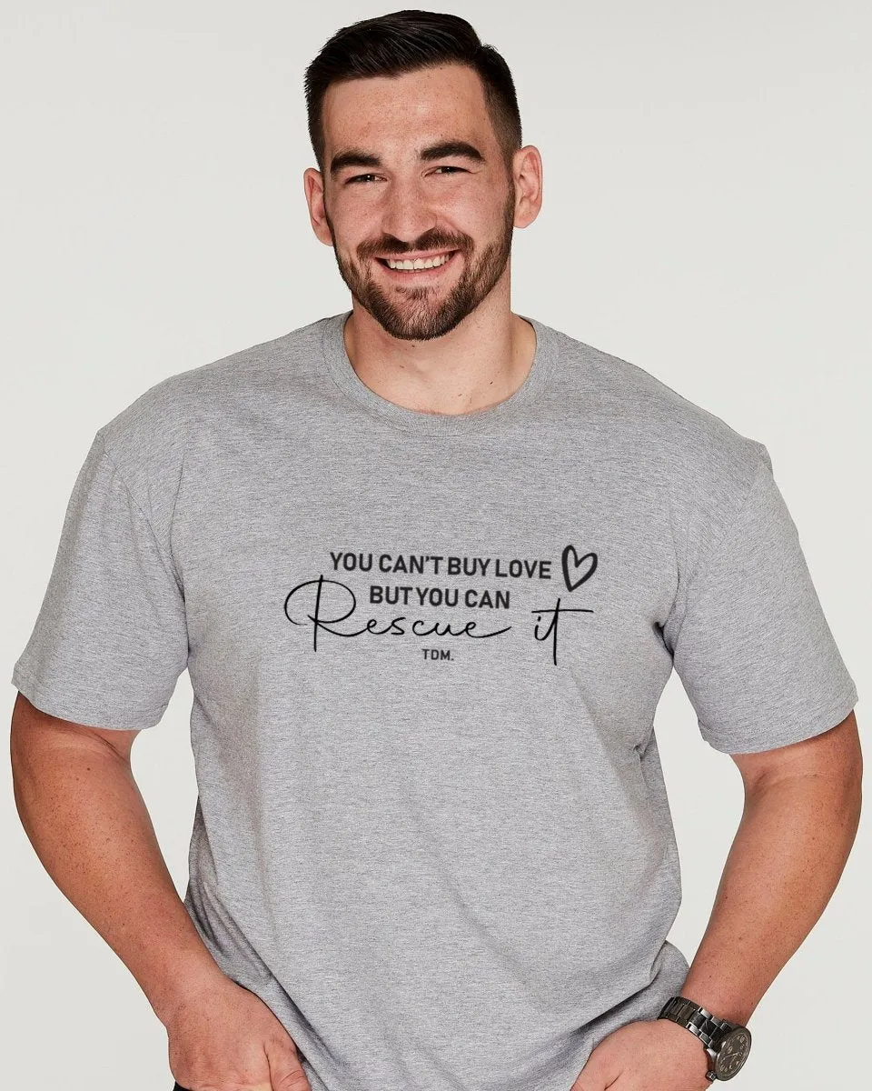 Rescue Dog Illustration: Men's T-Shirt