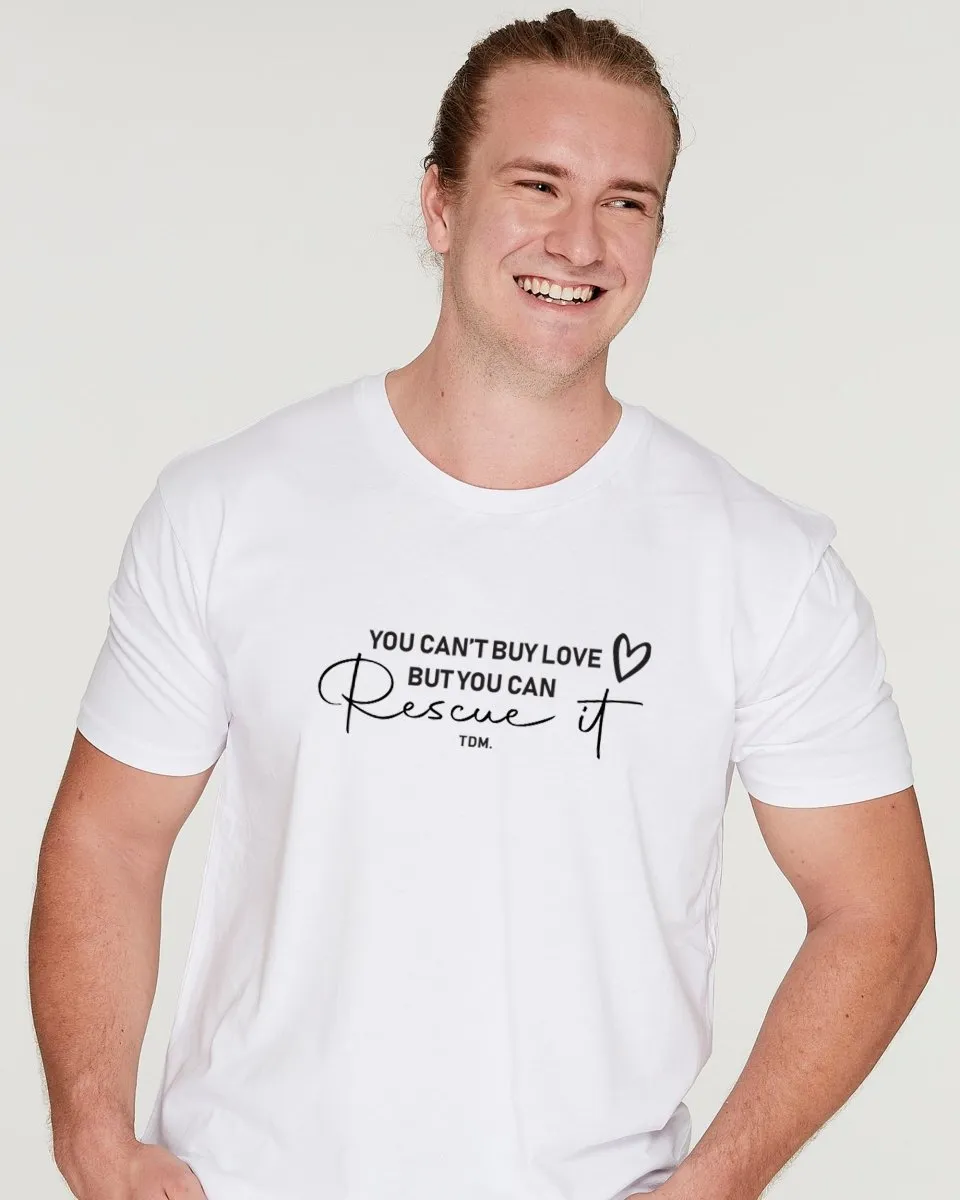 Rescue Dog Illustration: Men's T-Shirt