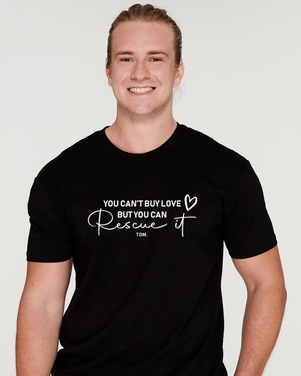 Rescue Dog Illustration: Men's T-Shirt