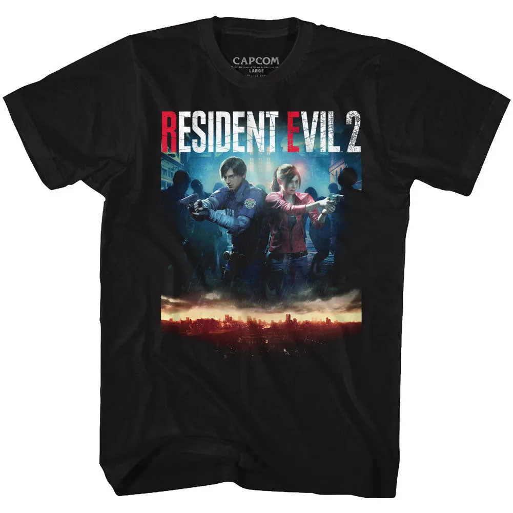 Resident Evil Re2Make Cover Men's T-Shirt