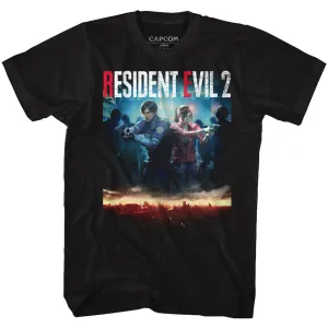 Resident Evil Re2Make Cover Men's T-Shirt