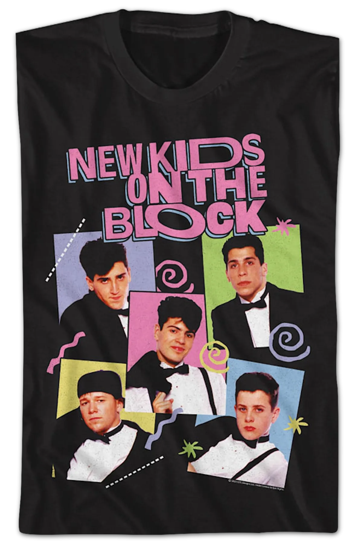 Retro Tuxedos New Kids On The Block T-Shirt