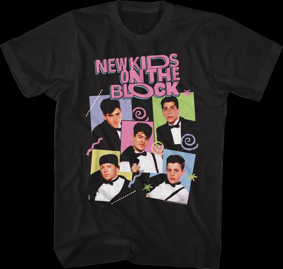 Retro Tuxedos New Kids On The Block T-Shirt