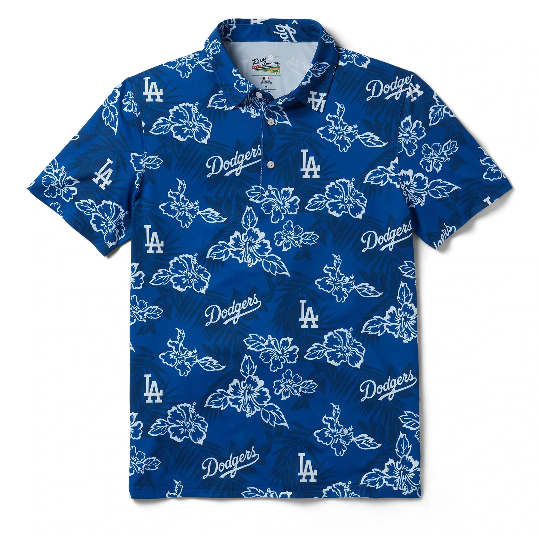 Reyn Spooner LA Dodgers Pua Performance Polo