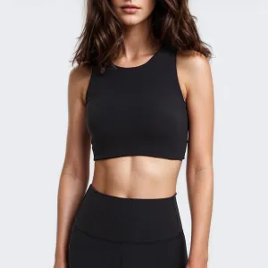 Ribbed Slim Fit Crop Top
