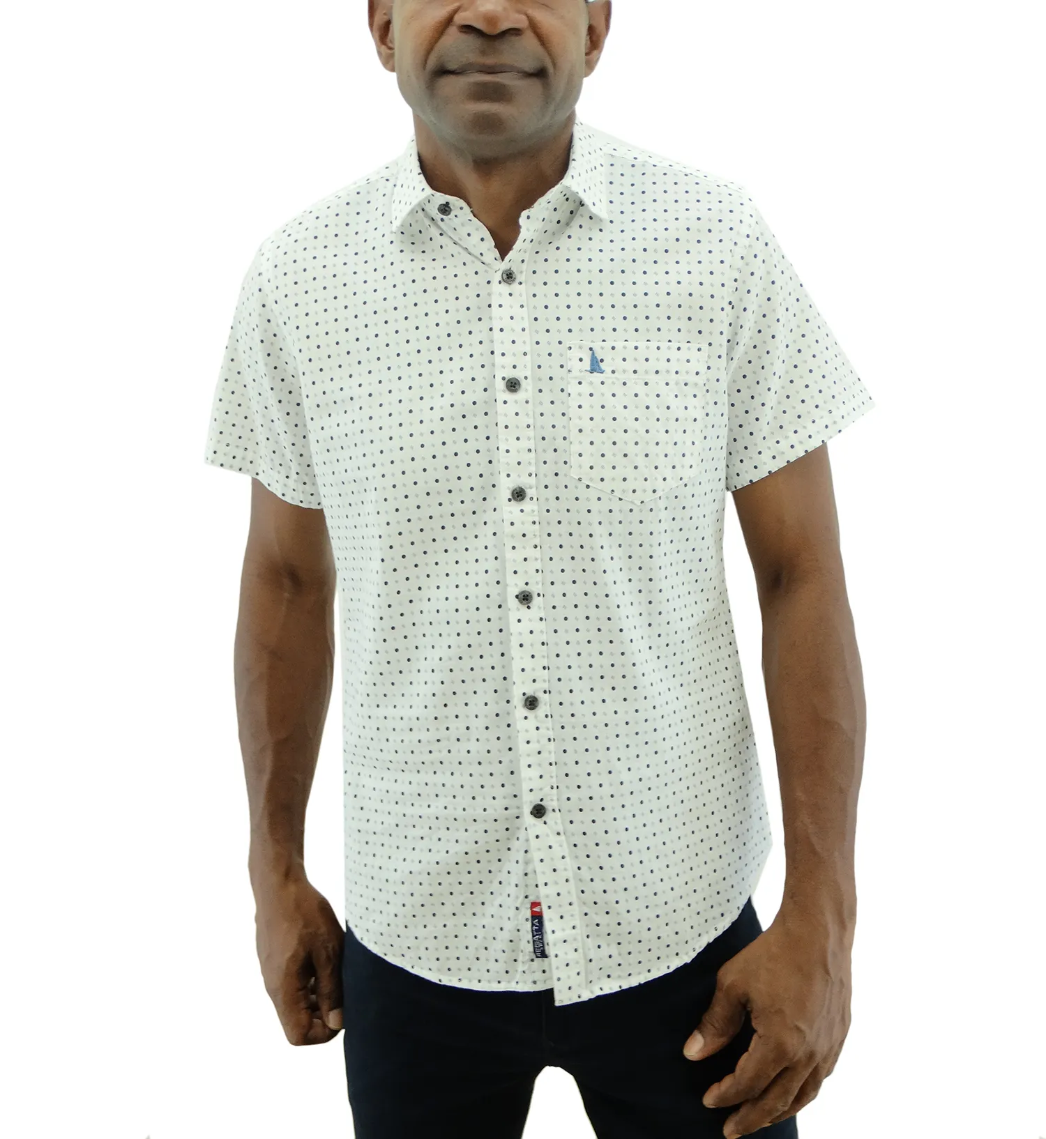 RMS41013 Regatta - Men's Slim Fit Short Sleeve Sport Shirt (S-XL)
