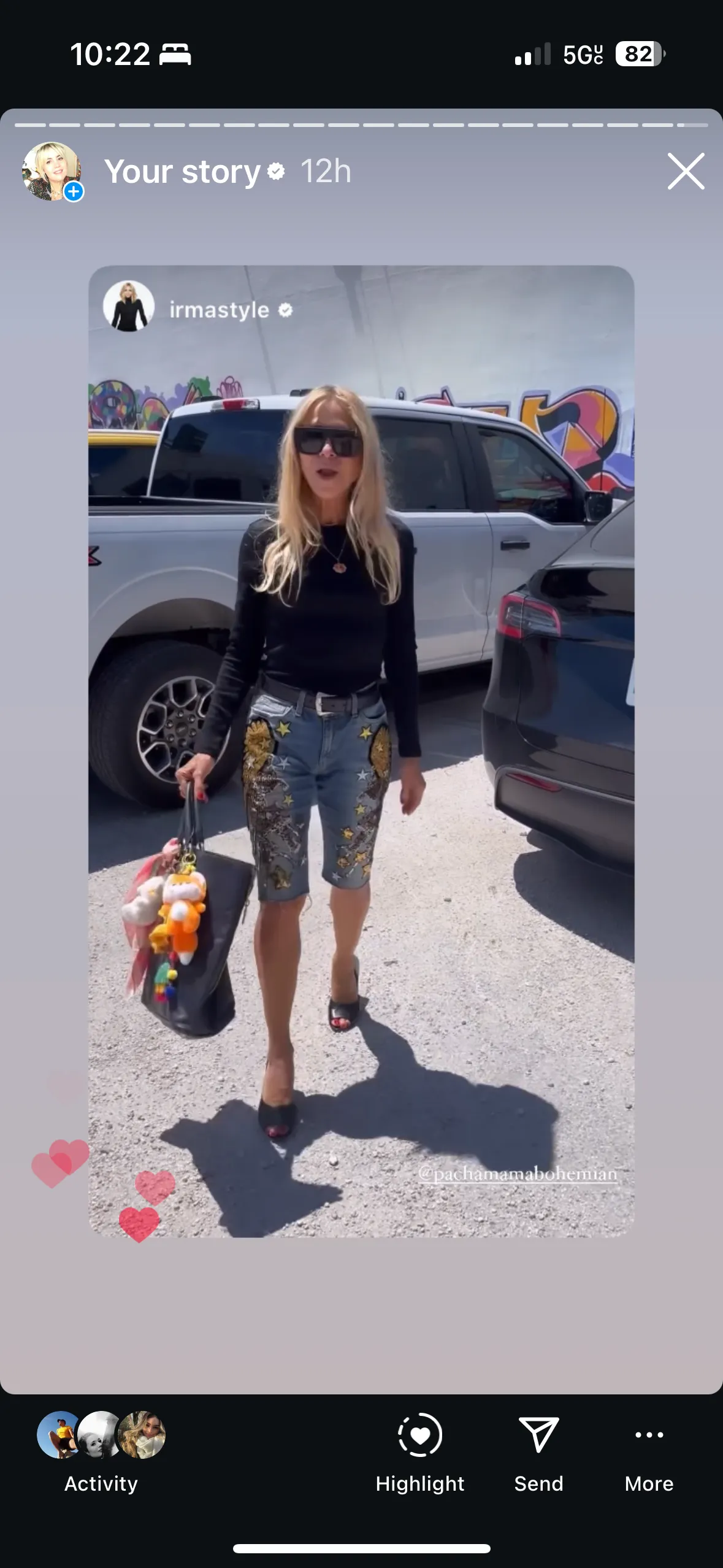 Roar leopard Love Denim Pant/ long shorts