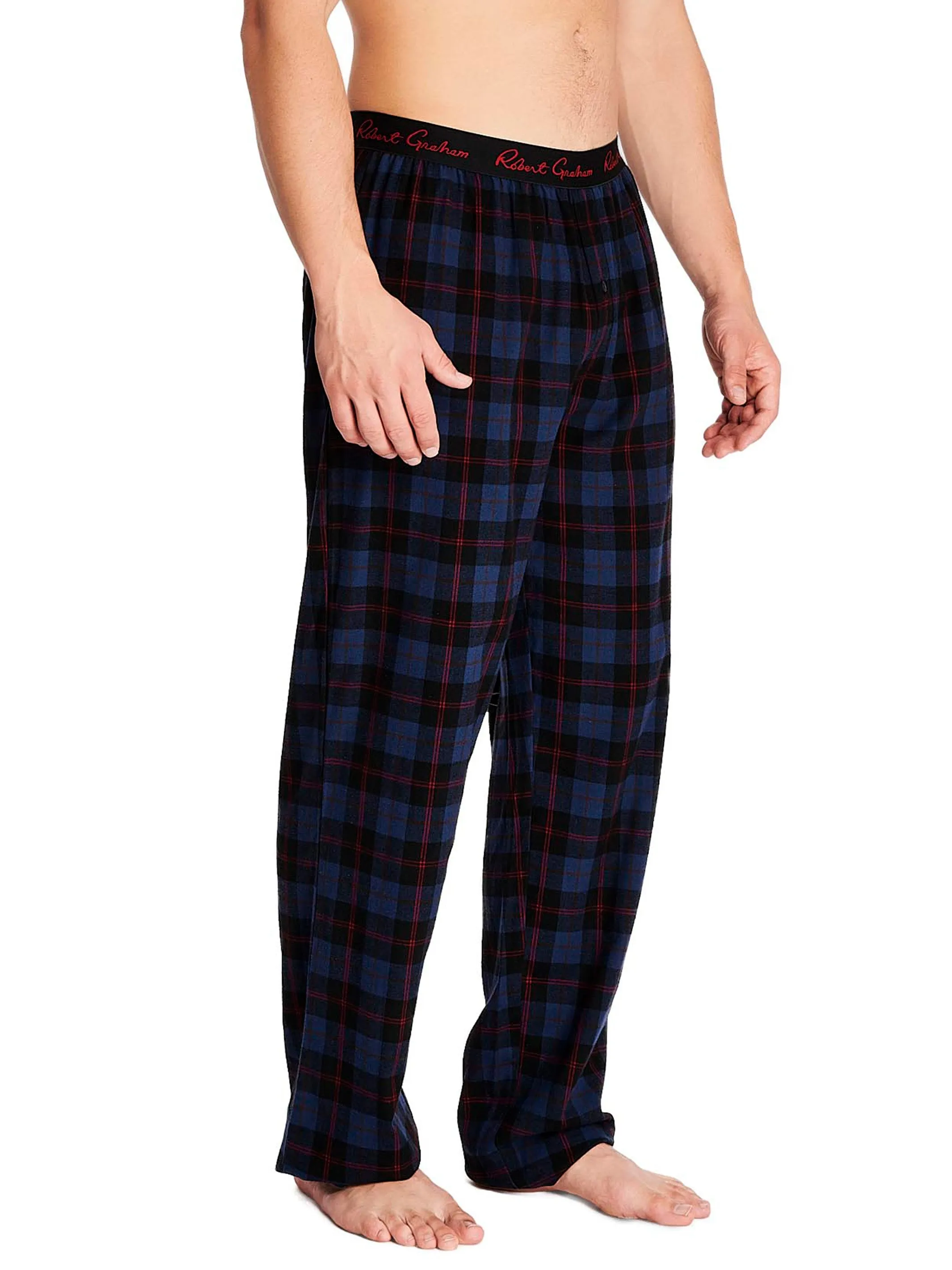 Robert Graham Flannel Pant (Big & Tall)