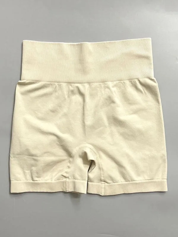 Robin New Multi-Color Yoga Sports Short-Sleeved Shorts Set