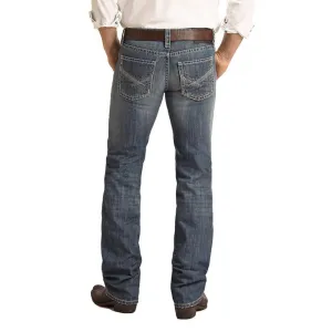 Rock & Roll Men's Pistol Straight Leg Jeans RRMD1PRZSK