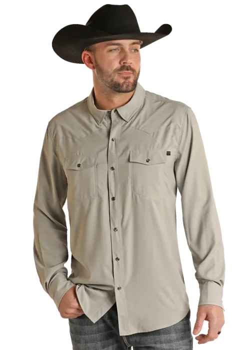 Rock & Roll Men's TEK Ripstop Western Shirt
