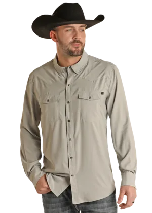 Rock & Roll Men's TEK Ripstop Western Shirt