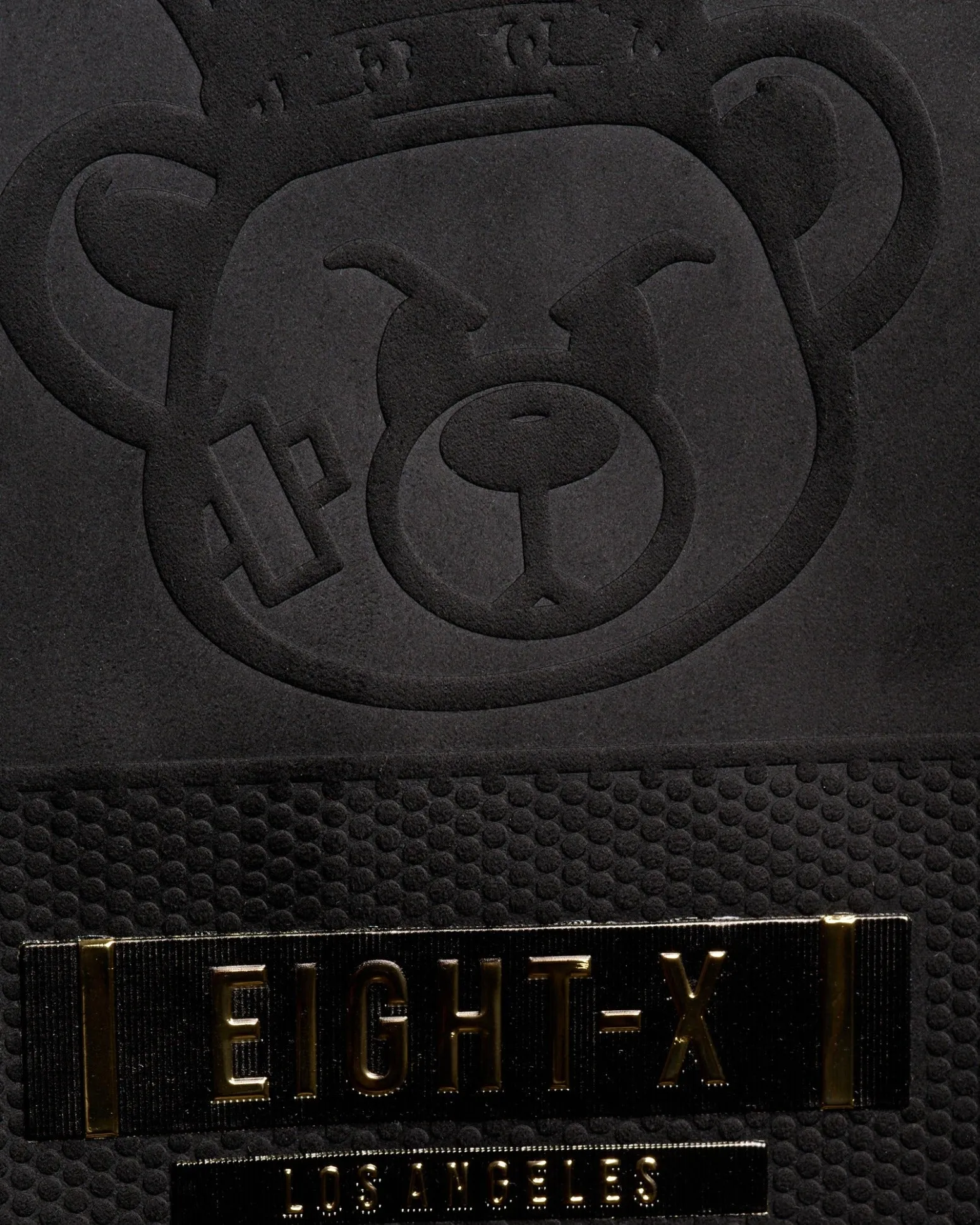 Royal Bear Slim Fit Graphic T-Shirt - Black