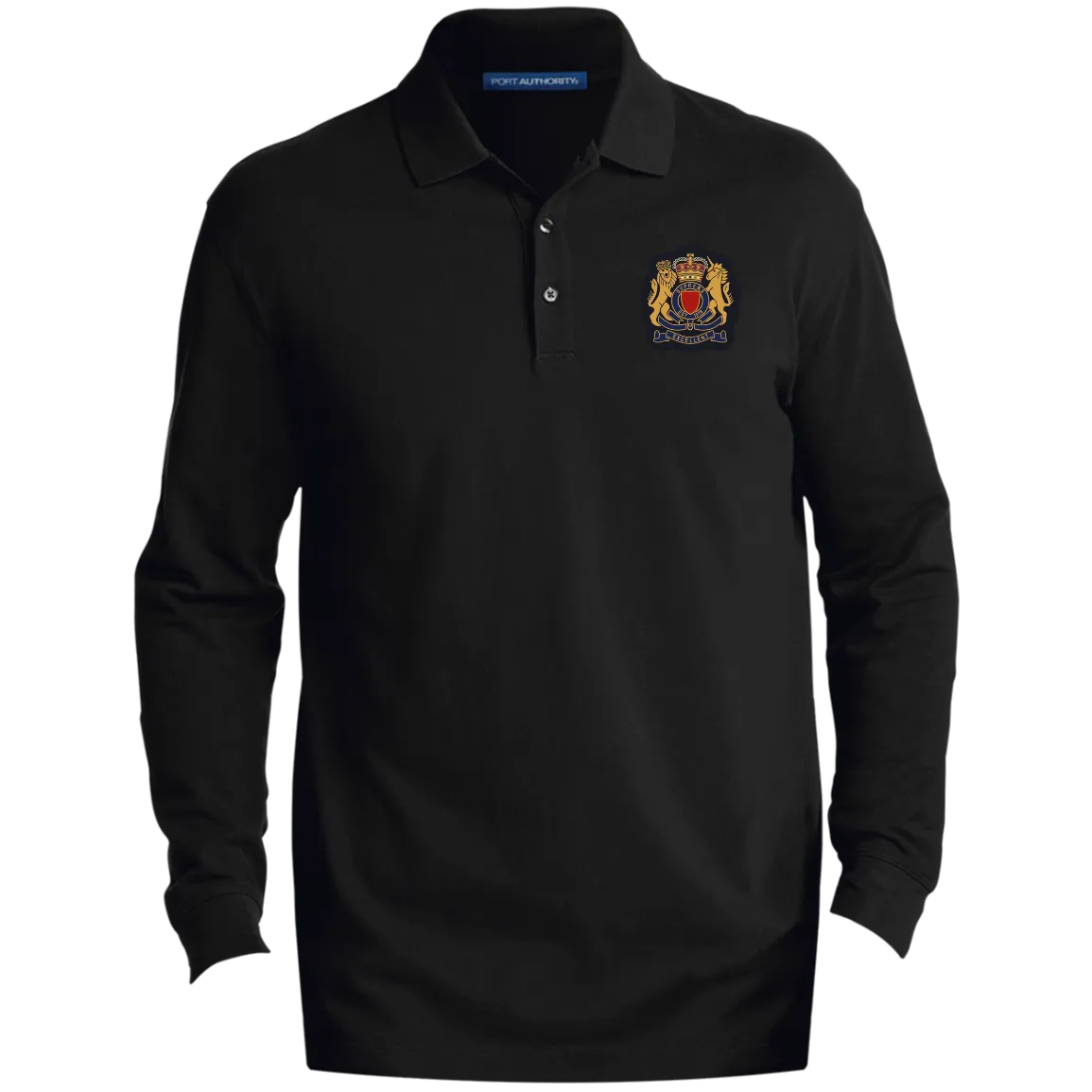 Royal Emblem Men's EZCotton™ Long Sleeve Polo