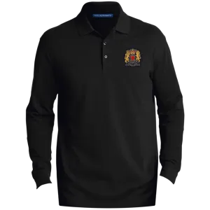 Royal Emblem Men's EZCotton™ Long Sleeve Polo