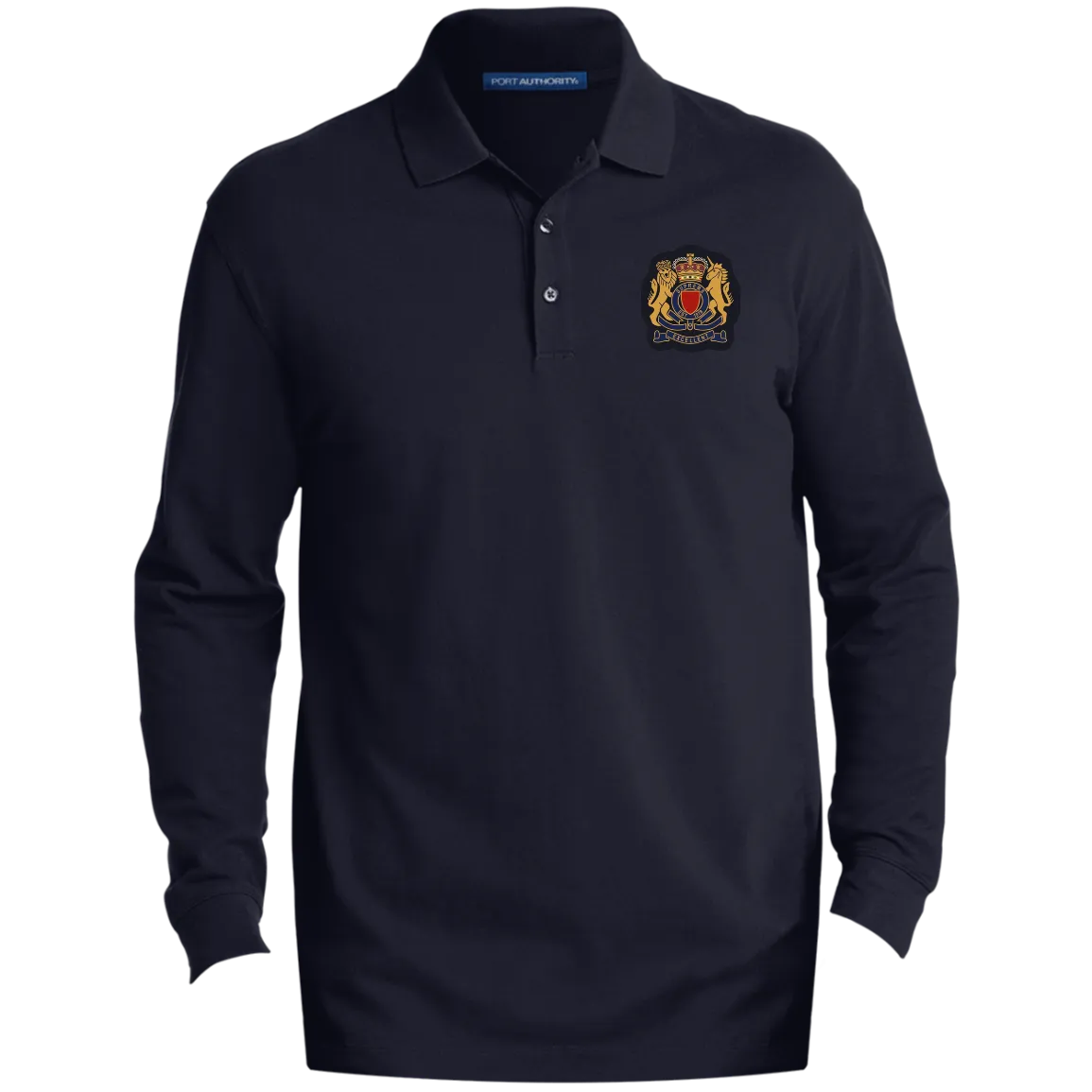 Royal Emblem Men's EZCotton™ Long Sleeve Polo