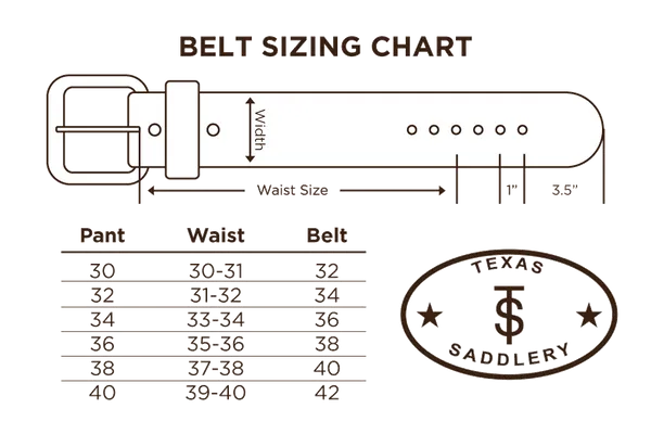 SADDLE TAN COMBO BELT