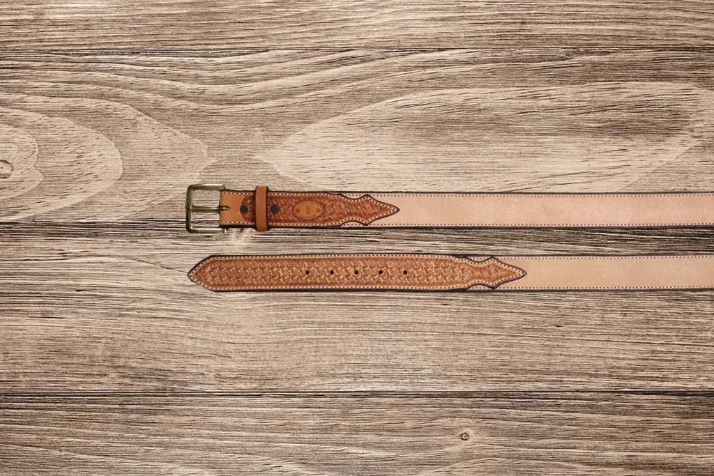 SADDLE TAN COMBO BELT