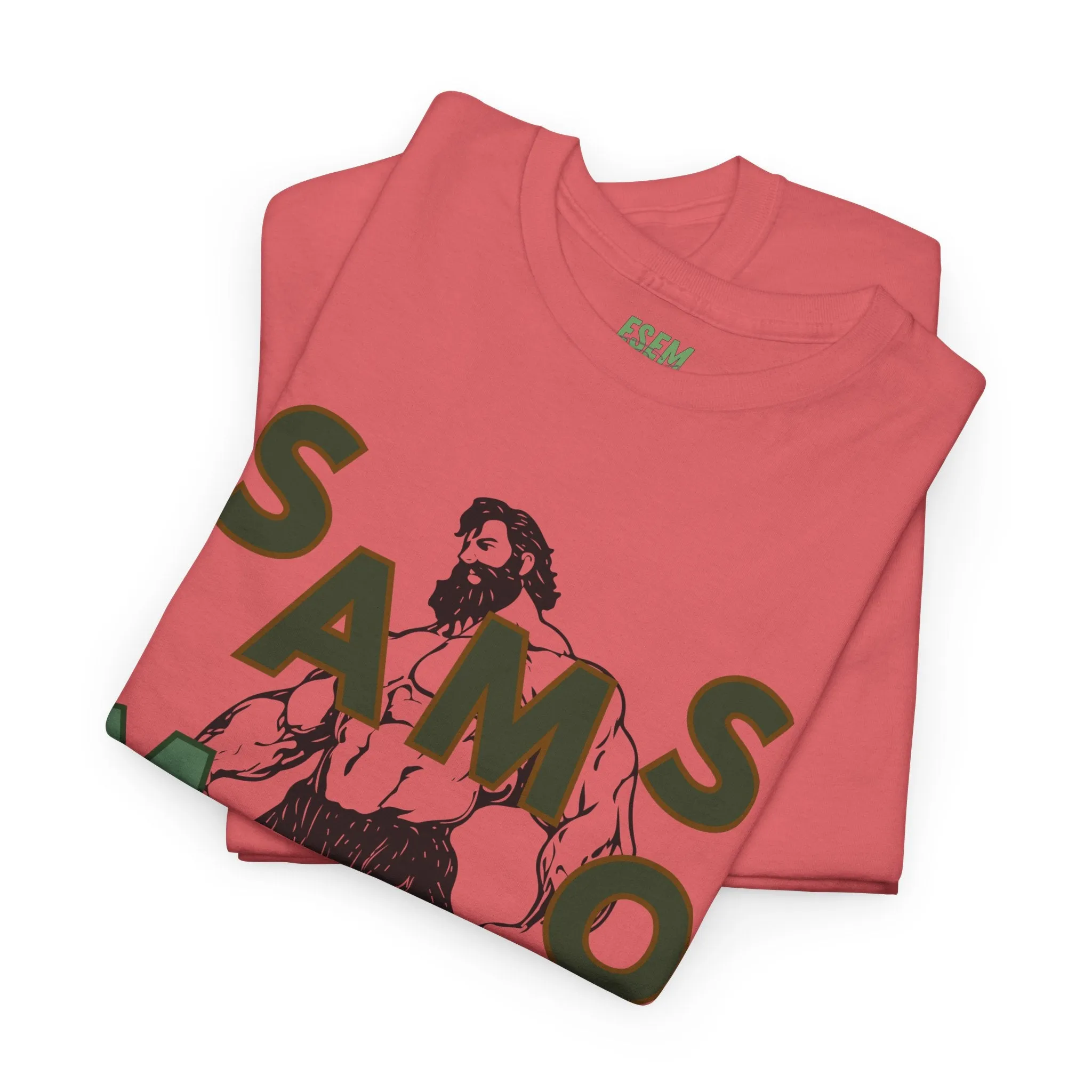 Samson Muscle - Inspirational Unisex Heavy Cotton Tee