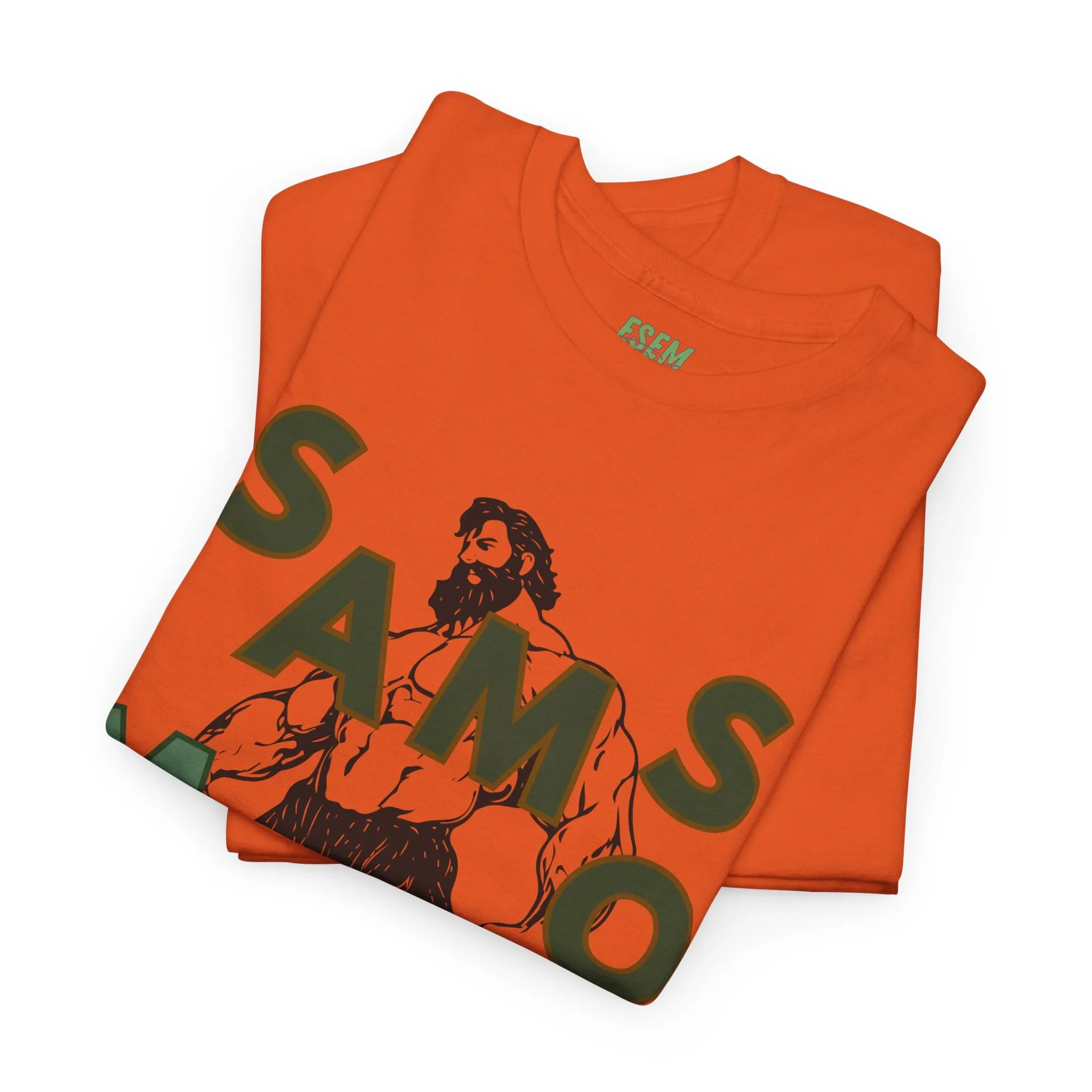 Samson Muscle - Inspirational Unisex Heavy Cotton Tee