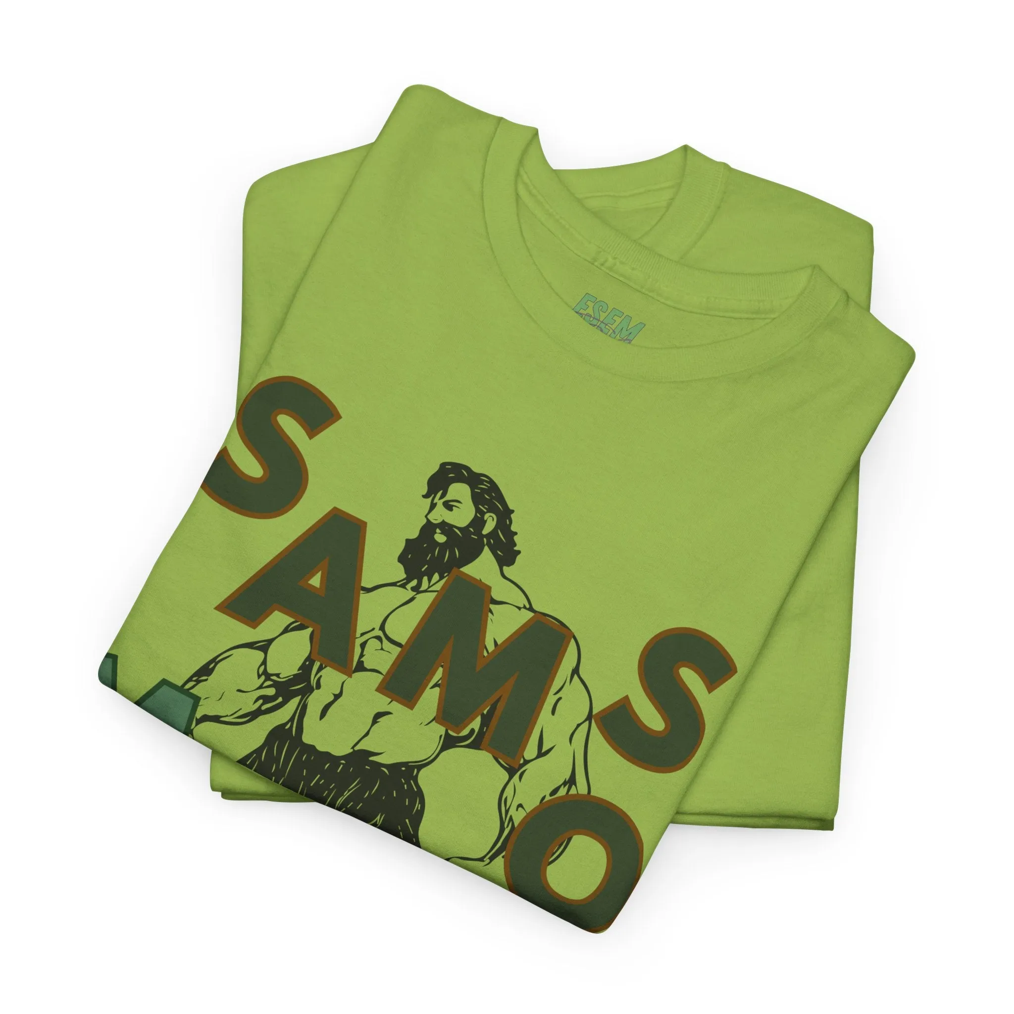 Samson Muscle - Inspirational Unisex Heavy Cotton Tee