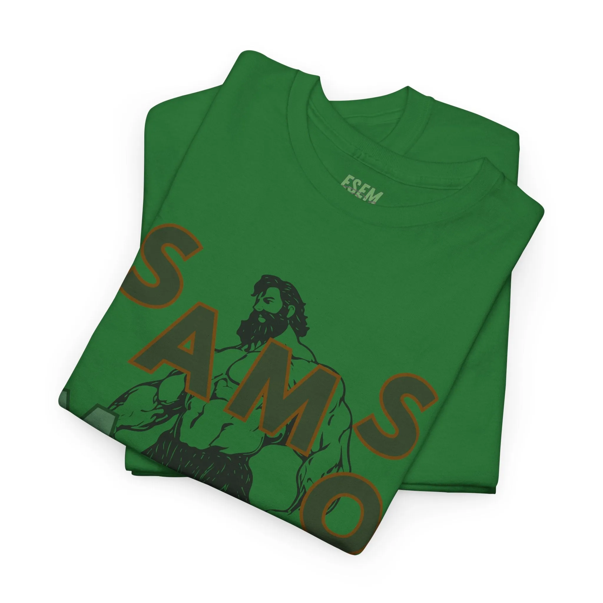 Samson Muscle - Inspirational Unisex Heavy Cotton Tee