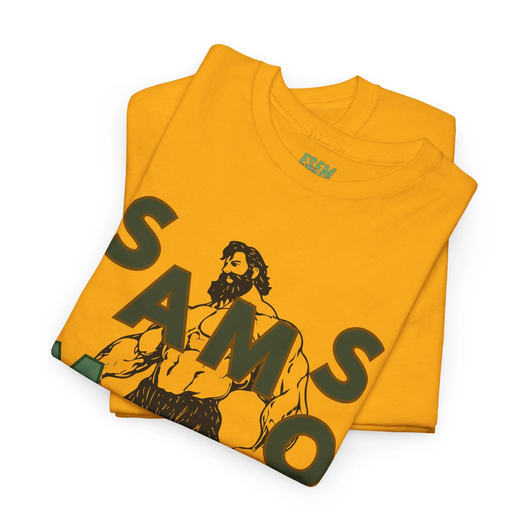 Samson Muscle - Inspirational Unisex Heavy Cotton Tee