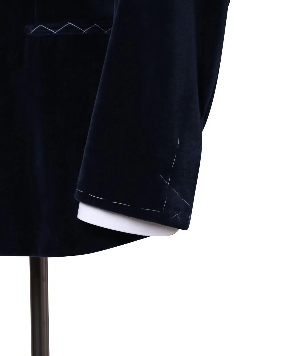 Sapphire Velour Dinner Jacket