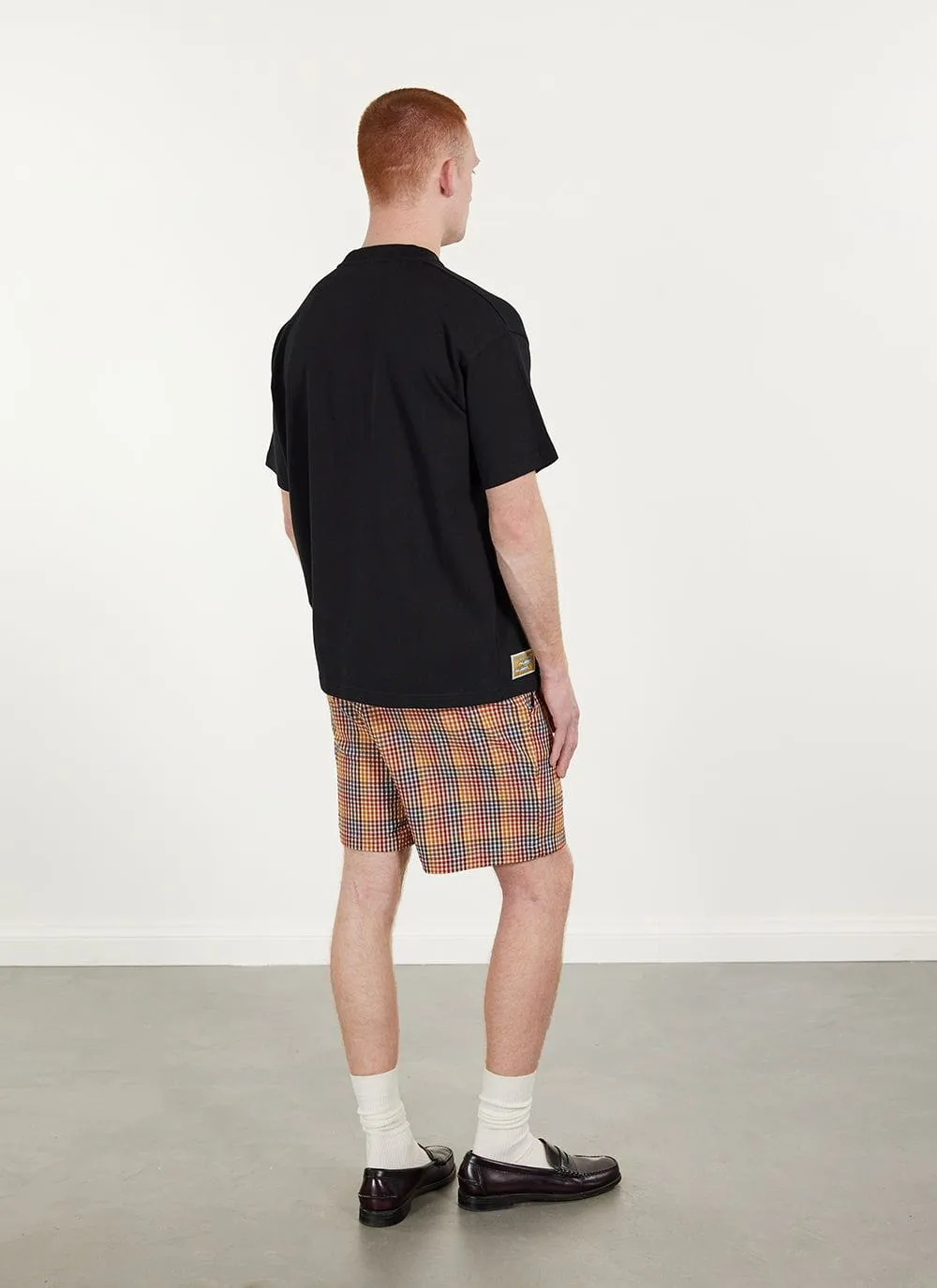 Sardines Oversized T Shirt | Embroidered Organic Cotton | Black