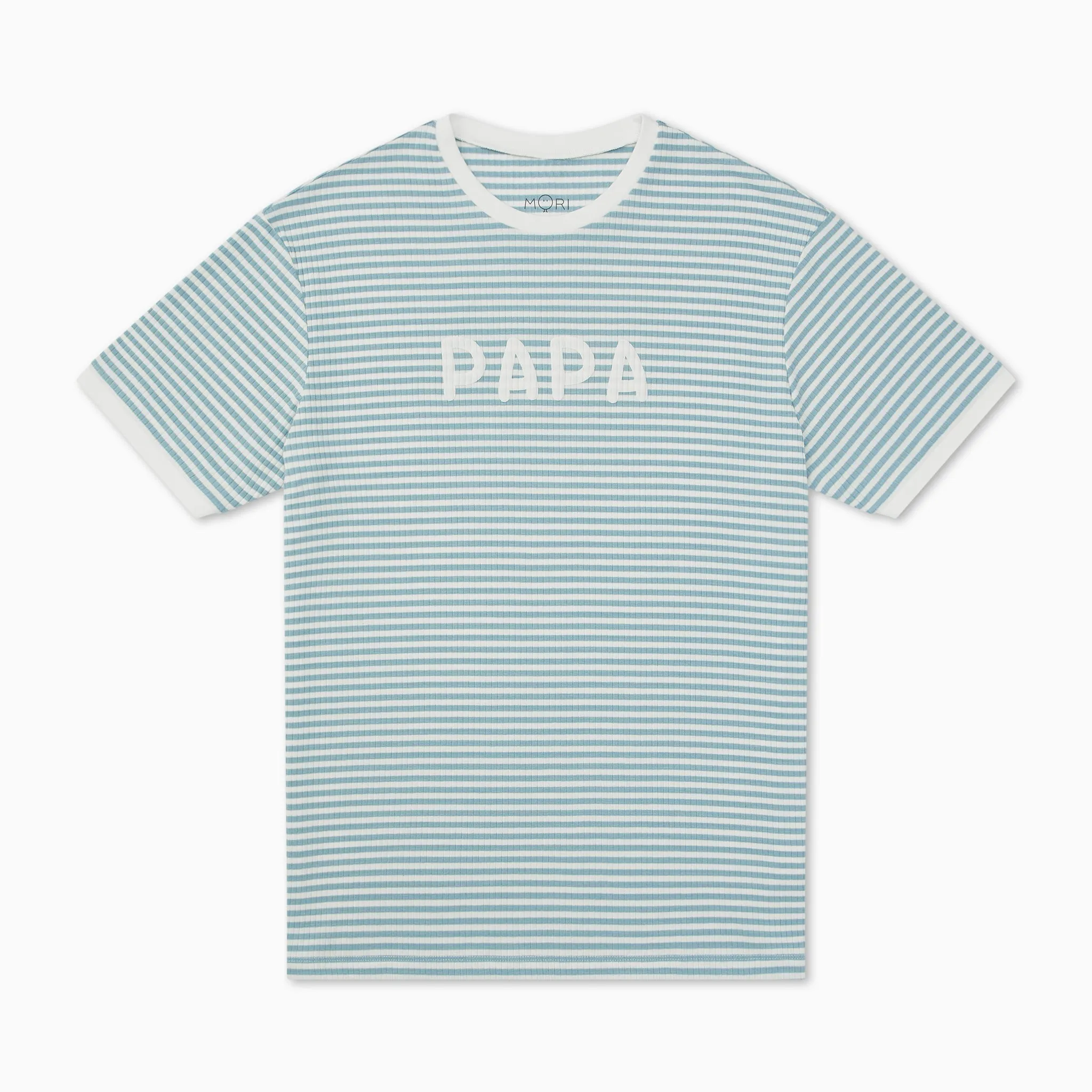 Sea Stripe Men's Striped Ribbed Tee