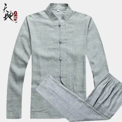 Sepo Men's Tang Suit Traditional Kung Fu Suits