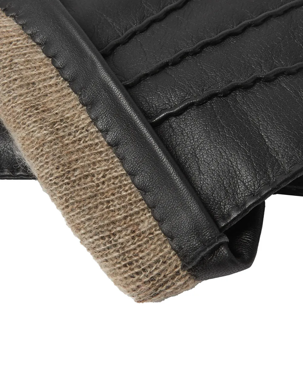 Shaftesbury Leather Gloves in Black