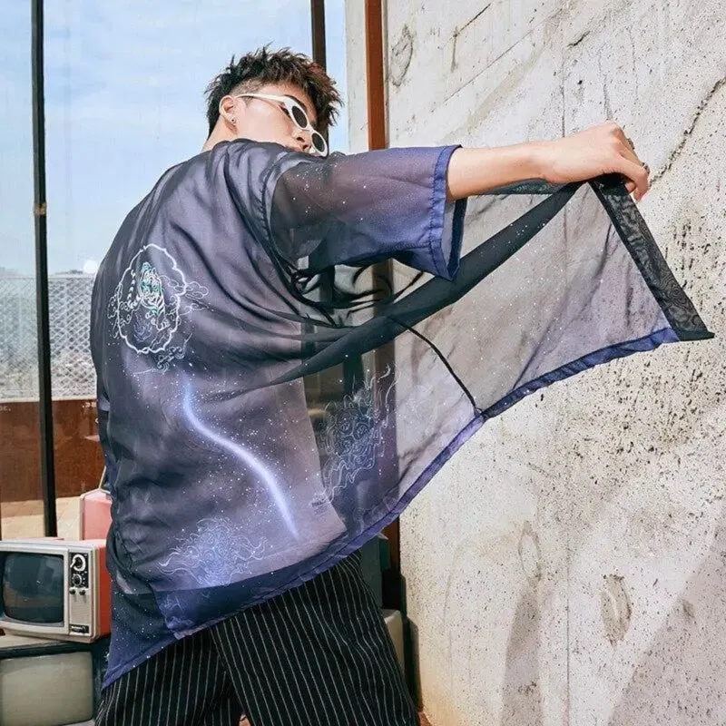 Sheer Kimono Jacket 'Kazuko'