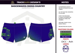 Shockwaves-- Mens Split Track Short