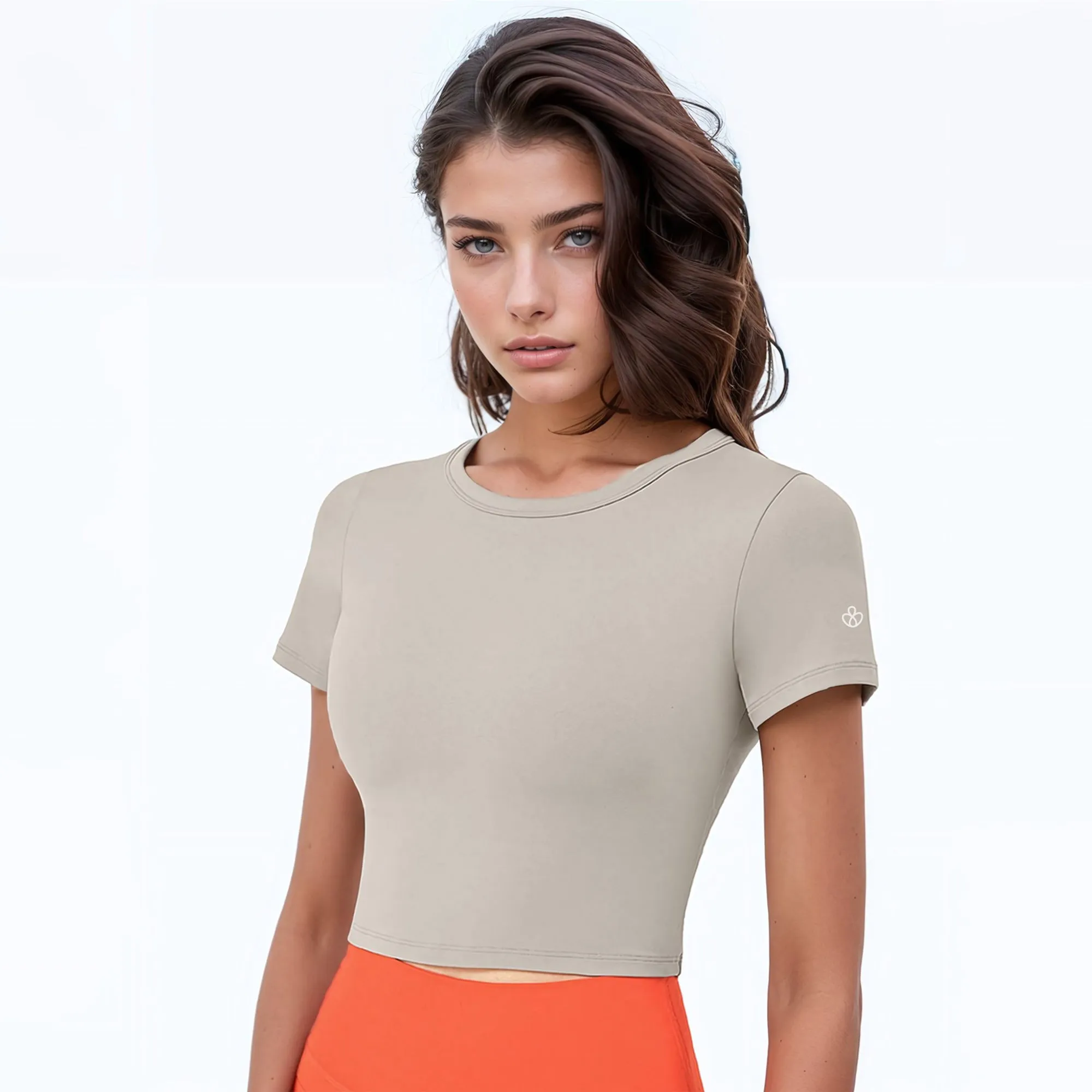Short Sleeve Crop T-Shirt