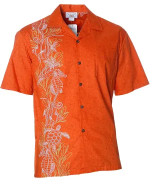 Side Panel Ocean Treasures Hawaiian Shirt