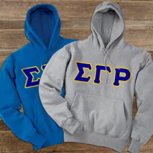 Sigma Gamma Rho Hooded Sweatshirt, 2-Pack Bundle Deal - TWILL