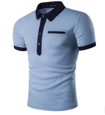 Single Breasted Mens Polo Shirt